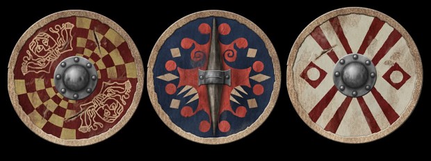 Officers shields for the Lugiones, a new faction