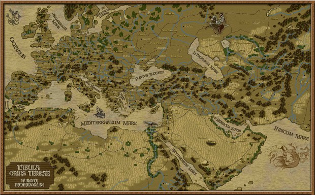 The Europa Barbarorum II Campaign Map