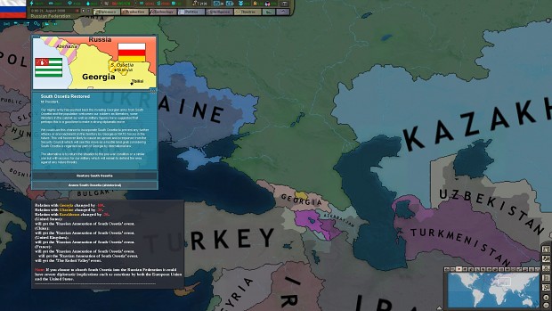 The South Ossetian Decision