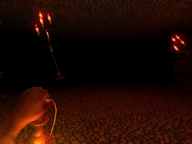 Haunted Hallways REMAKE -- Spinning objects