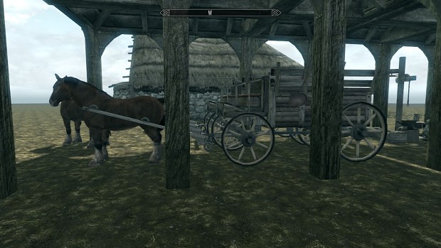 The Horse carriage at Faldors Farm