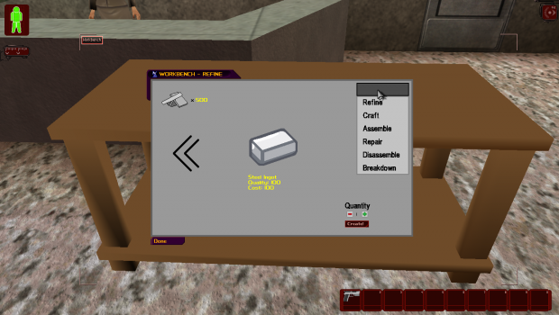 Hatchet Crafting System Preview 3/31/13