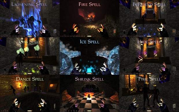 Thief - Magic Spells / Weapons Mod - Preview