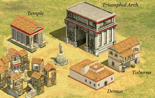 New Roman Buildings