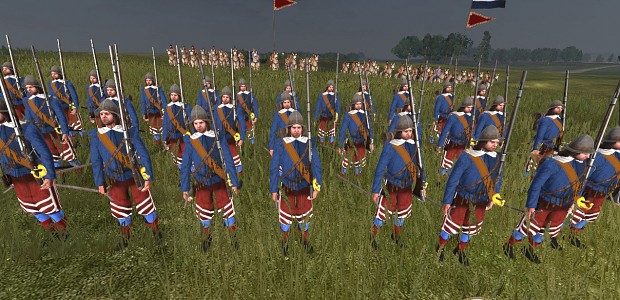 Dutch Line Infantry (Matchlocks - early)