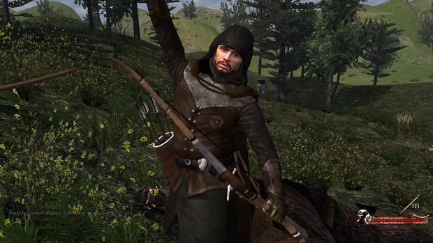 Dunedain Rangers now wield a kind of re-invented, lightened Steel Bow