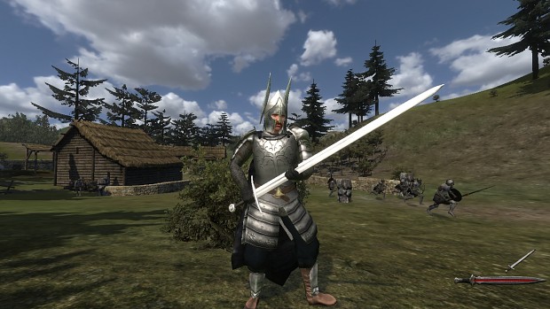 Gondor Winged Swordsman on new animations
