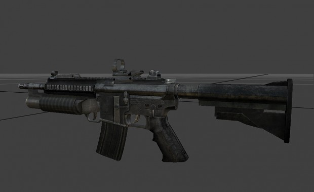 HK 416 w/Reflex and M203