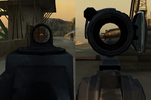 New Aimpoint and Kobra sight target