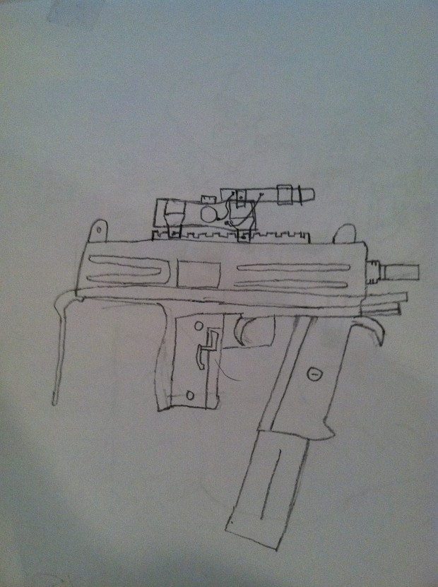 Submachine Gun Concept