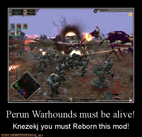 Perun Warhounds Mod must be alive!