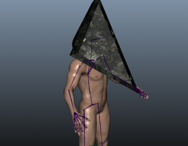 Pyramid Head Model progress