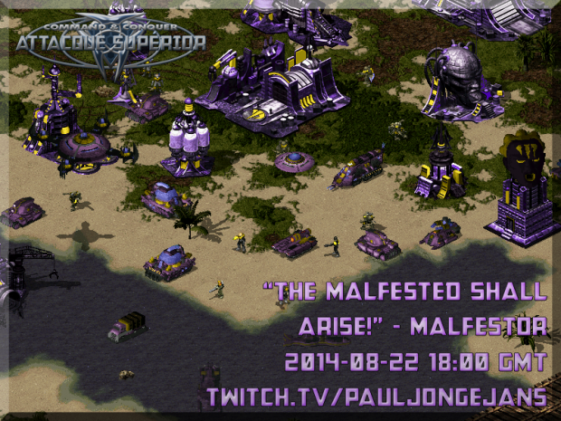 The malfested shall arise! - Stream 2014-08-22