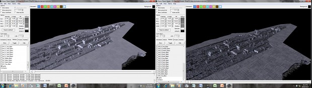 New texturing plan - Before and After