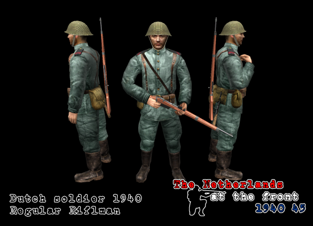 Dutch Soldier 1940 - Rifleman Wip -