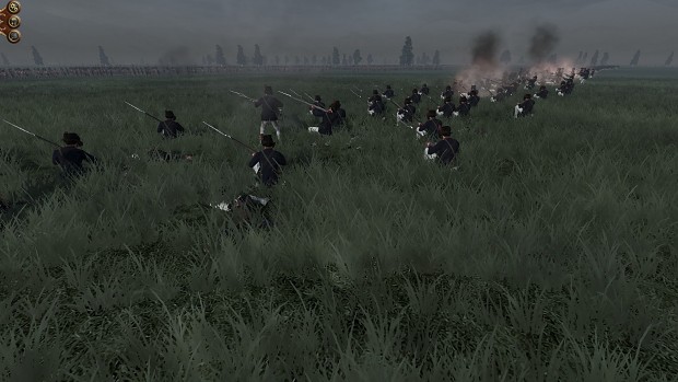 Legion of the US skirmishing with natives