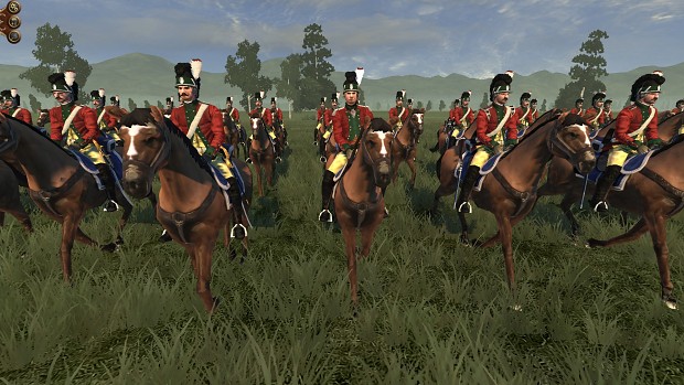 Danish light cavalry