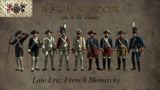 Late French Monarchy Roster