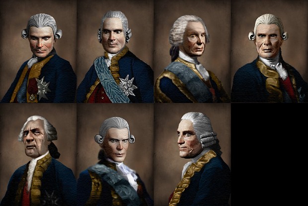 Some French General Portraits