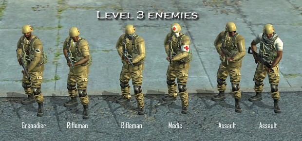 New enemy soldier templates 3 (not up-to-date)
