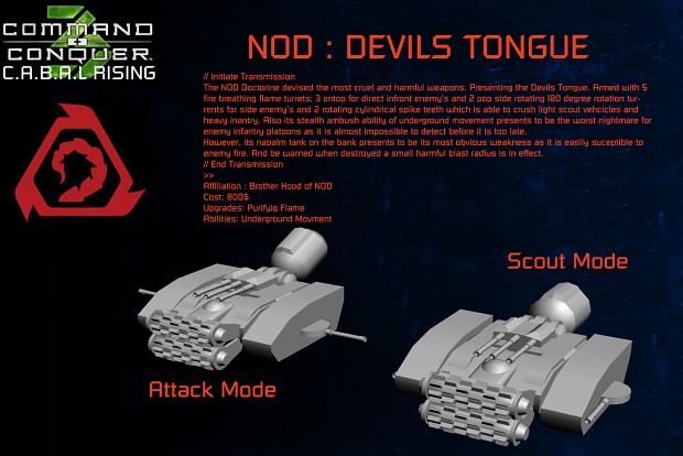 NOD Devils Tongue
