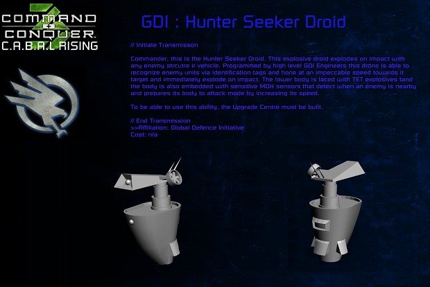 GDI: Hunter Seeker Droid