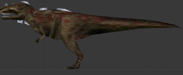 Ceratosaurus Textured
