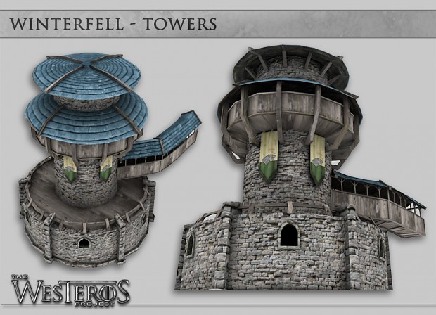 Winterfell Tower Model - WIP