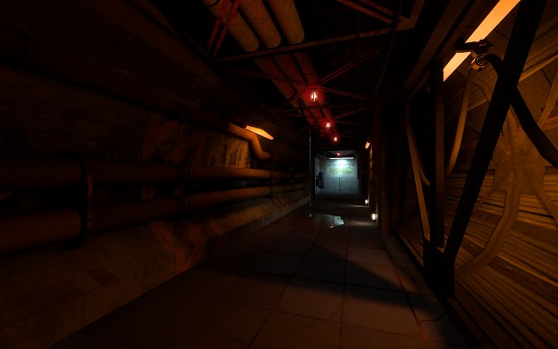 Corridor image - Repercussions mod for Portal 2 - ModDB