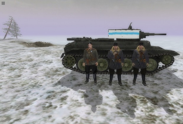 Finnish tankmans