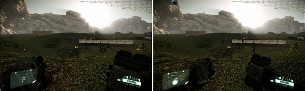 Weapons positionning changement. Crysis 1 Scopes