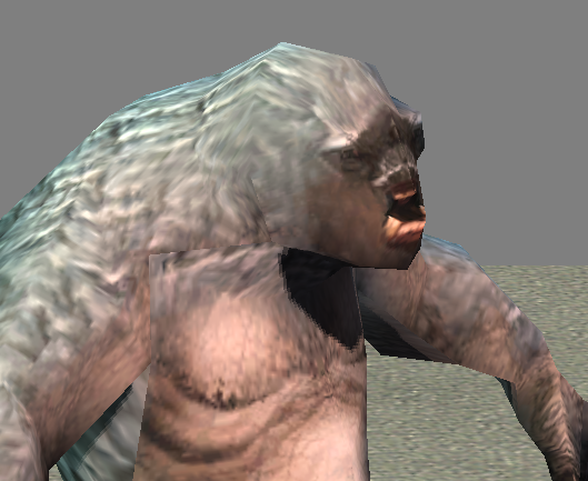Re-textured Cave Troll