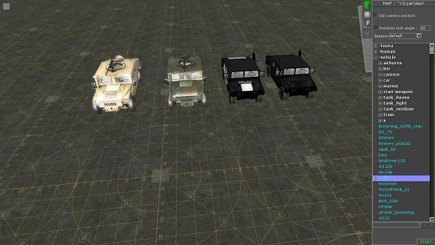 Some of the New vehicles