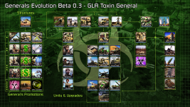 [ Generals Evolution ] Beta 0.3 - GLA Toxin General Tech Tree