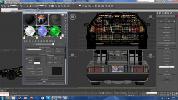 Working in 3DS max image - Back to the Future - City mod for Grand Auto IV Mod DB