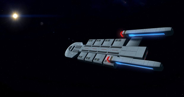 New Federation colony ship model