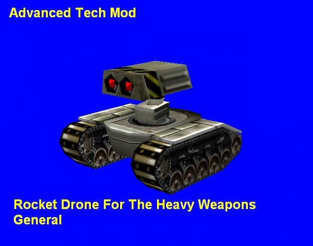 Rocket Drone For The Heavyweapons General