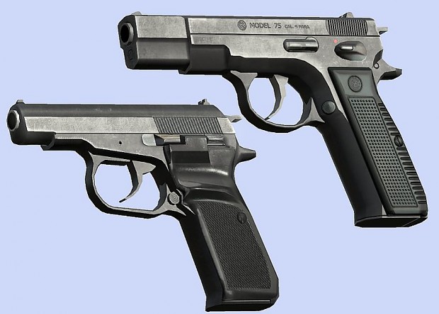 CZ 75 and CZ 82/3 from Project 85