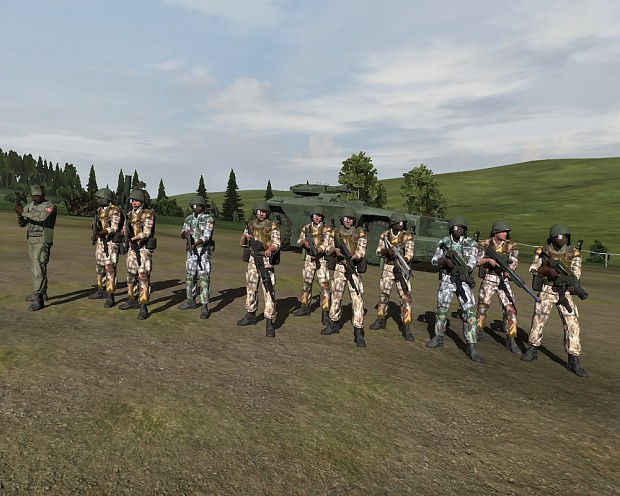 Colonial Marines in Arma2 world