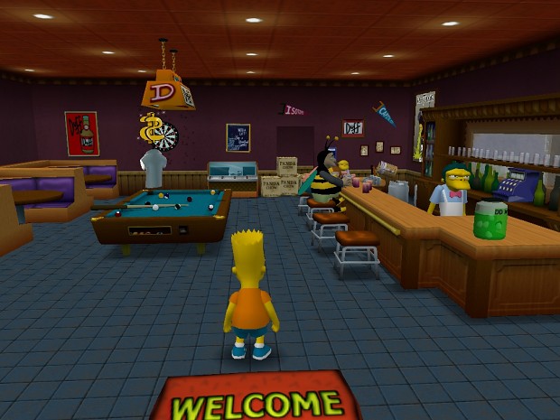This is Moe's place Re-textured.