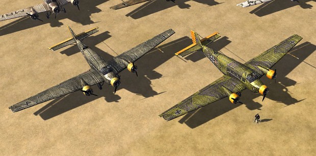 Ju-52 Crete skins