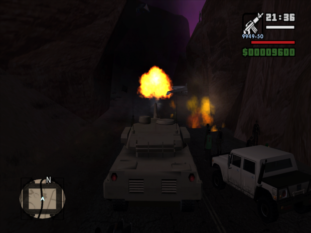 Screenshots from GTA: DX