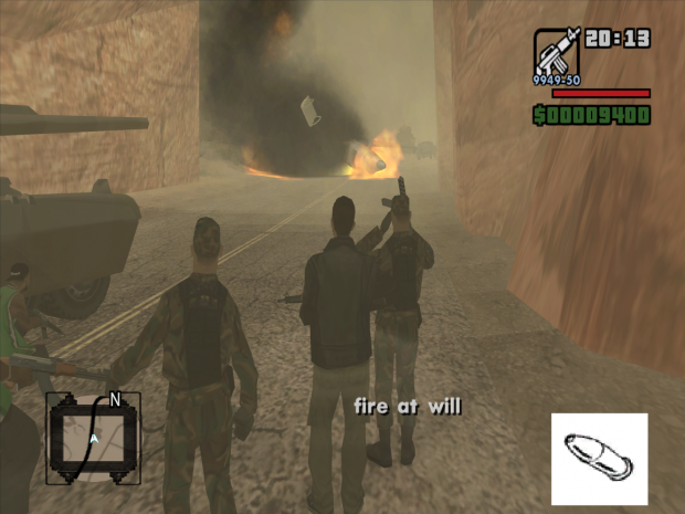 Screenshots from GTA: DX