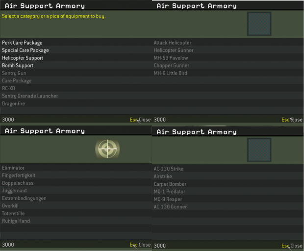RoZo - v0.6 Air Support Armory