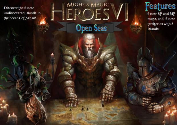 Might & Magic Heroes 6 - Open Seas Promo Poster
