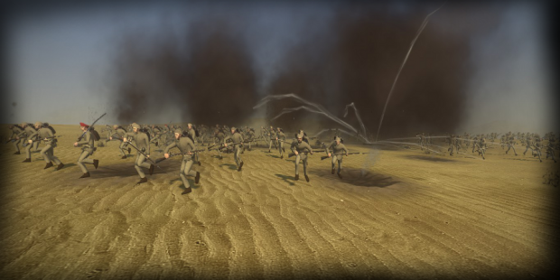 British 8th Army in Action
