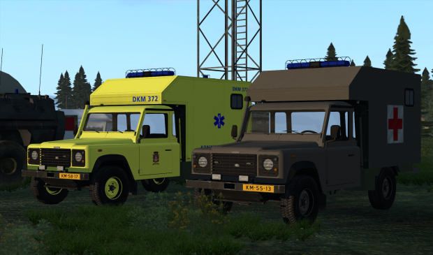 DAF v0.96 Landrover Ambulance