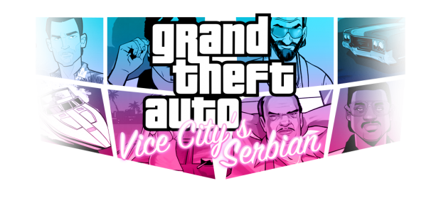 Vice City's Serbian new logo