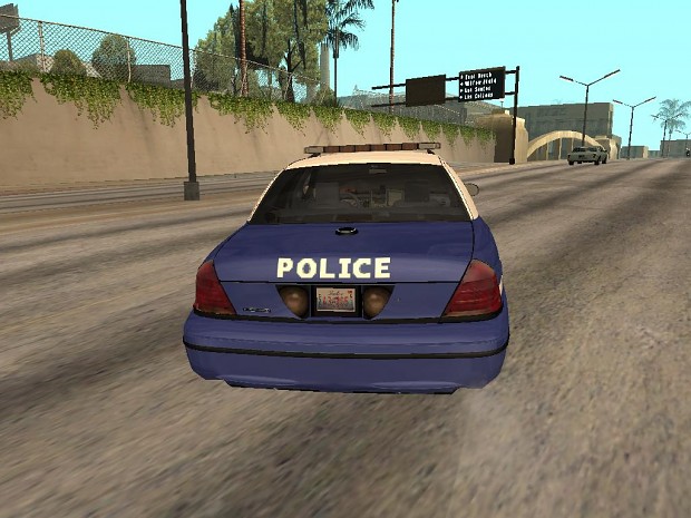 GOTHAM CITY POLICE CAR