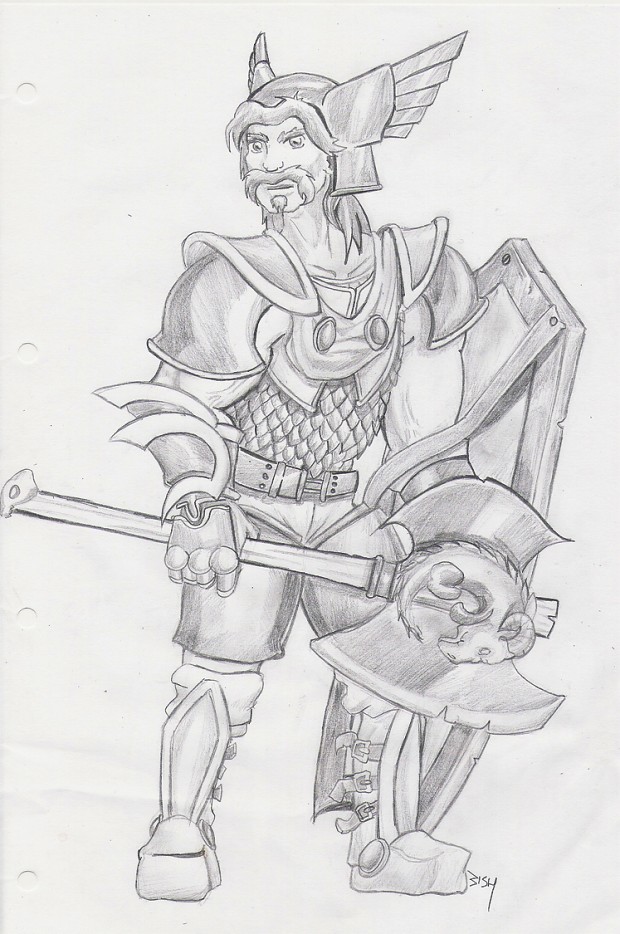 Paladin Commander Sketch